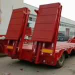 Multi-Axle Air Suspension Low Bed Semi Trailer product photo 1