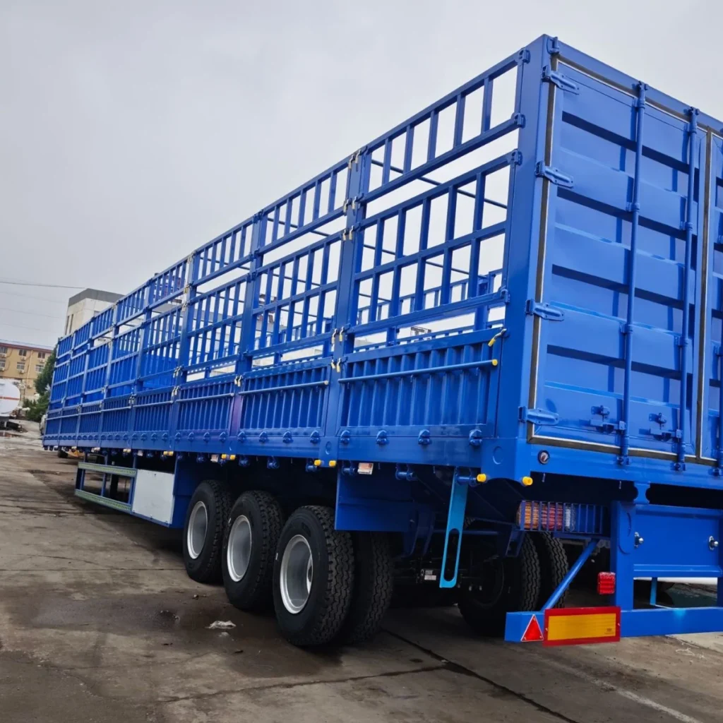 3-Axle Side Wall Cargo Semi Trailer product photo 1