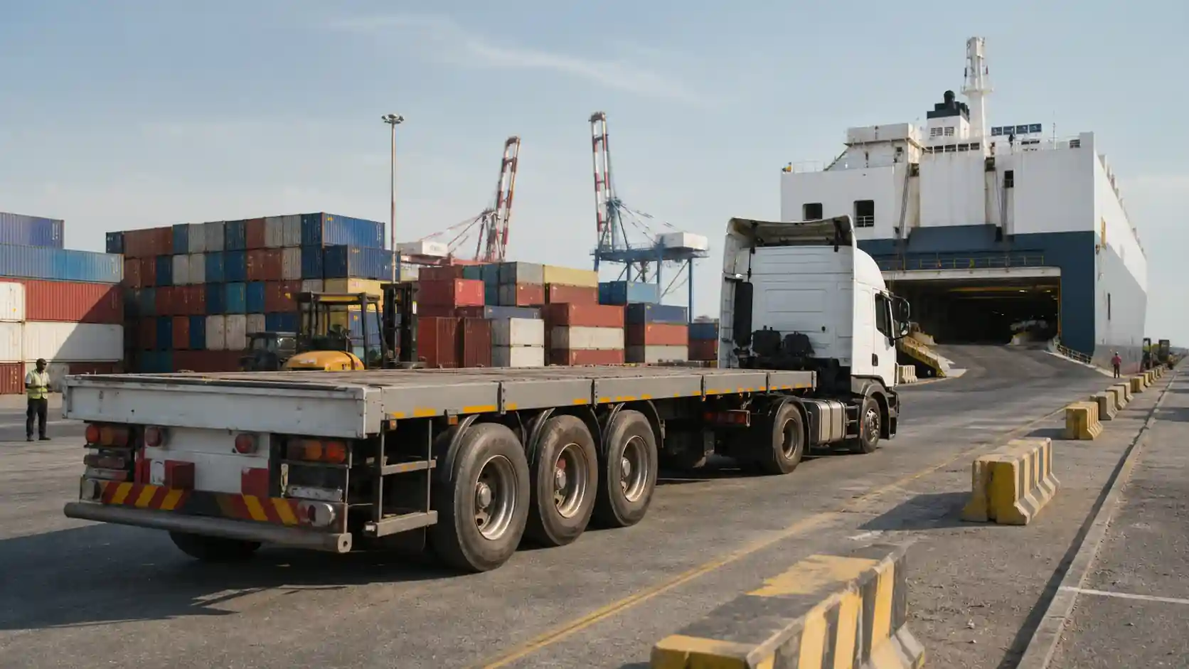 Abidjan trailer import buyer checklist infographic