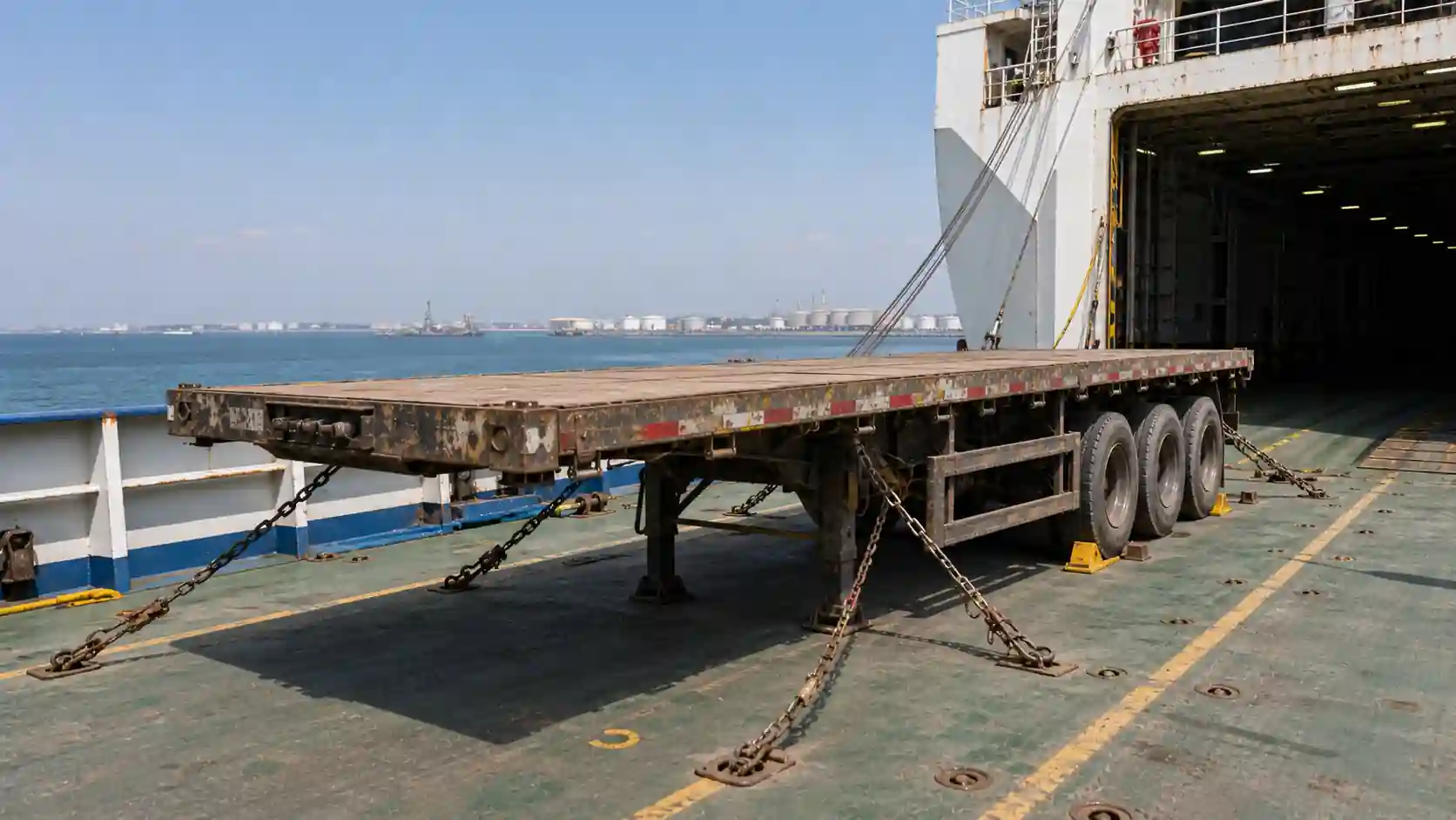 Dakar semi-trailer import buyer checklist infographic