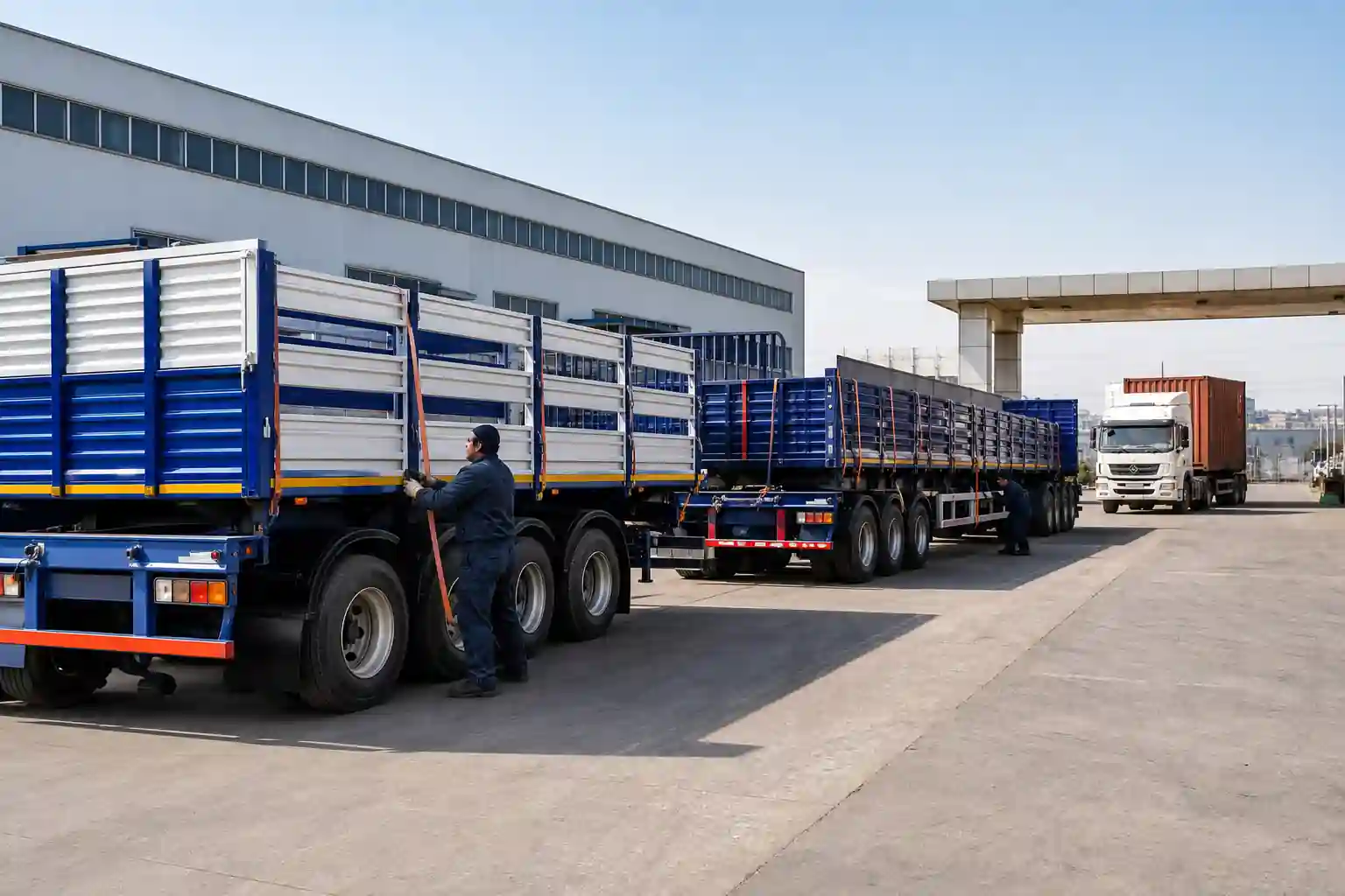 Shipping document checklist for a trailer from China to Lagos port