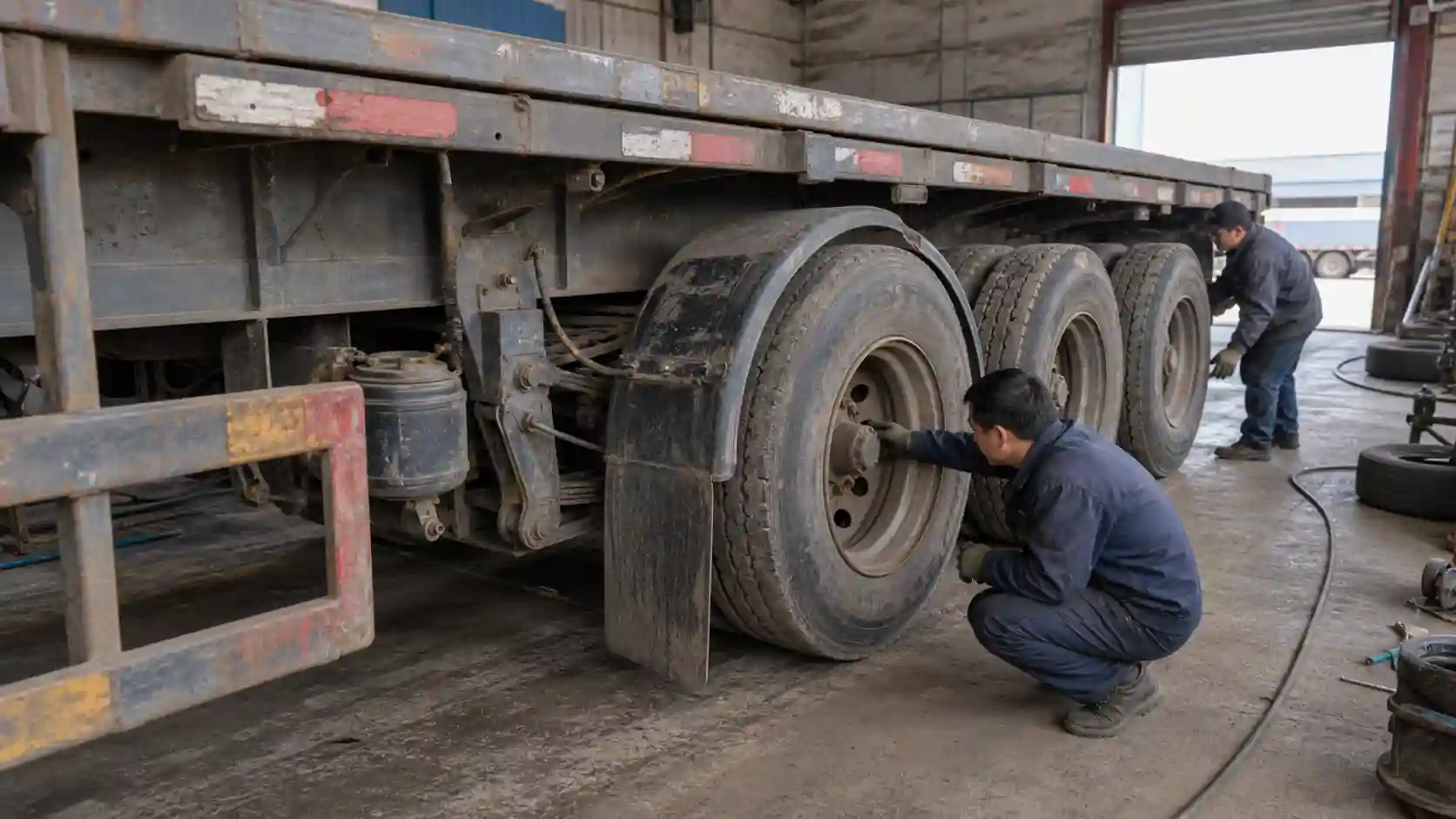 Mombasa port semi-trailer clearance for Uganda transit shipment
