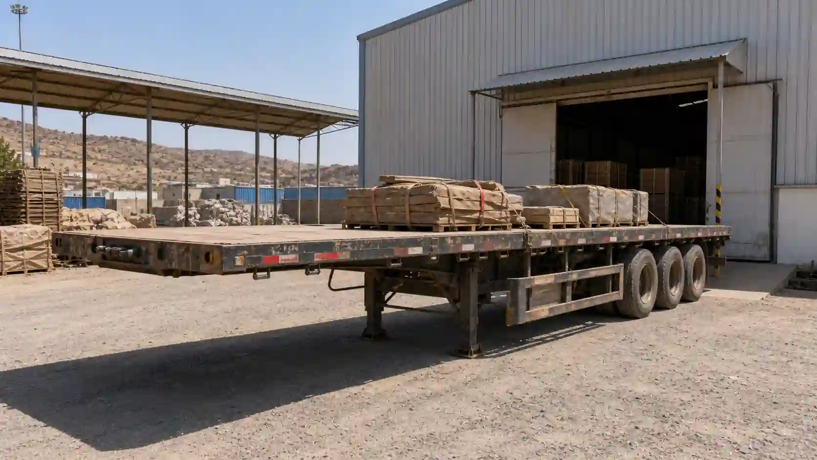 French-ready semi-trailer import paperwork for Senegal