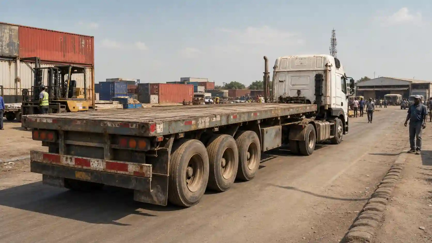 Uganda semi-trailer import risk table via Mombasa